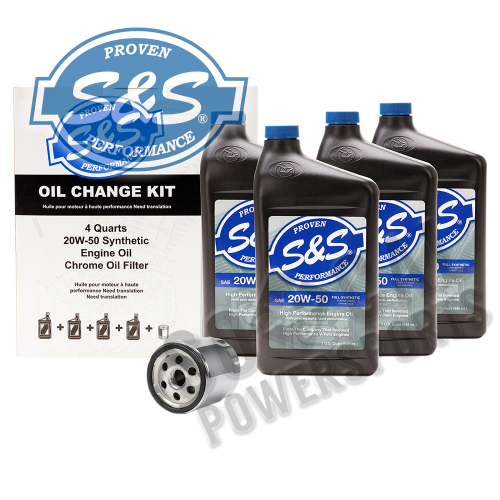 S&S Cycle - S&S Cycle Oil Change Kit - 153965