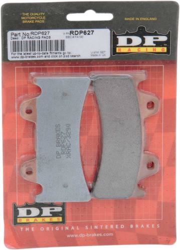 DP Brakes - DP Brakes RDP Race Brake Pads - Jaybrake Six-Piston - RDP627