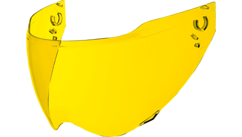 Icon - Icon Shield Replacement for Icon Domain Helmets - Yellow - 0130-1043