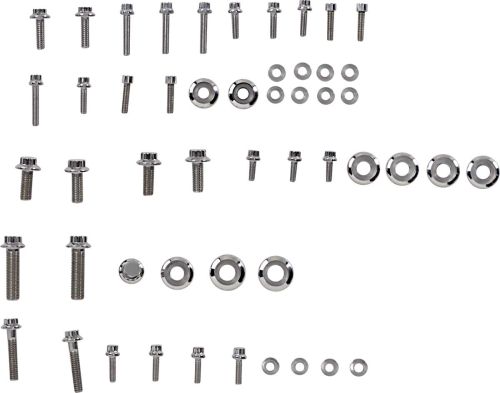 Diamond Engineering - Diamond Engineering 12-Point Custom Transformation III Kit - Polished Stainless Steel - PB639S