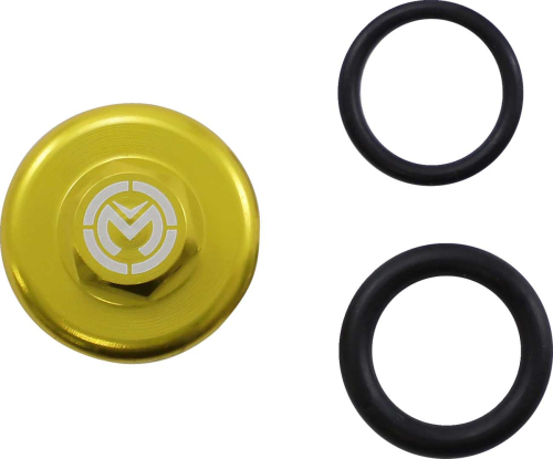 Moose Racing - Moose Racing Aluminum Oil Fill Plug - Yellow - 0950-0971