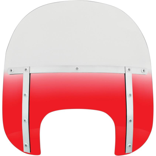 Memphis Shades - Memphis Shades Memphis Fats Windshield for Fat Boy - 15in. - Gradient Ruby - MEM6102