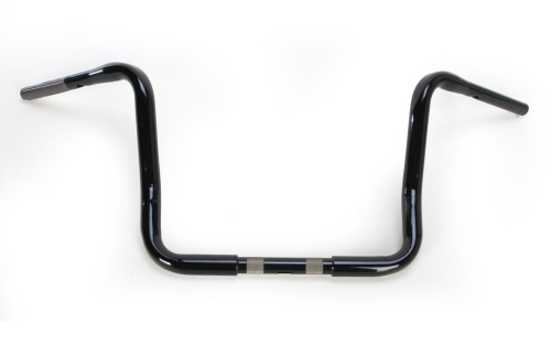 Cyclesmiths - Cyclesmiths 1-1/4in. Ape Hanger Handlebar for Bagger - 13in. - Black - 113-W-14BP-H
