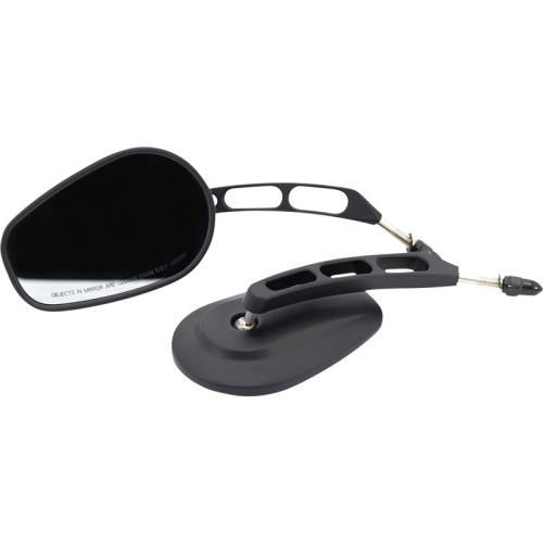 Rivco Products - Rivco Products Billet Mirrors - Matte Black - MV307