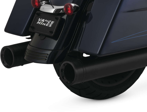 Vance & Hines - Vance & Hines Oversized 450 Destroyer Slip-On Mufflers - Black - 46654
