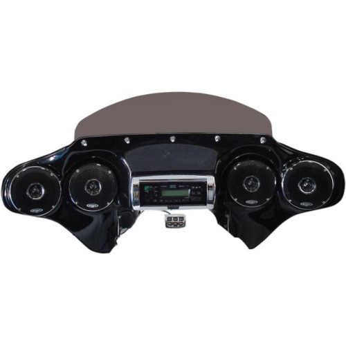 Hoppe Industries - Hoppe Industries Quadzilla Fairing with Stereo Receiver - HDFFWQZBLKHC