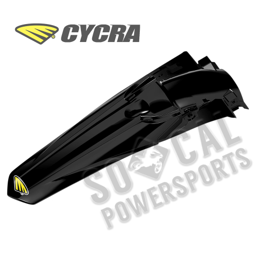 Cycra - Cycra Powerflow Rear Fender - Black - 1CYC-1812-12