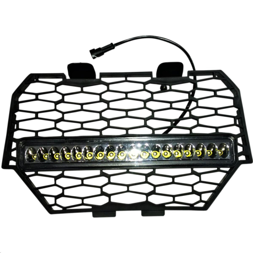 Bluhm Enterprises - Bluhm Enterprises Grill Insert With LED Light Bar - 16in. - BL-RZRLEDGRL