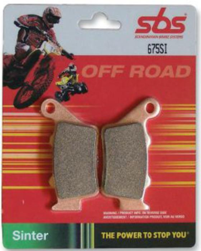 SBS - SBS SI Sintered Brake Pads - 675SI