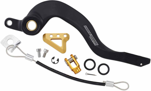 Moose Racing - Moose Racing Brake Pedal - Gold - 82-0452-21-55