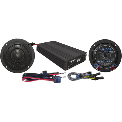 Wild Boar Audio - Wild Boar Audio 400 Watt Amp/Speaker Kit - WBASGKIT