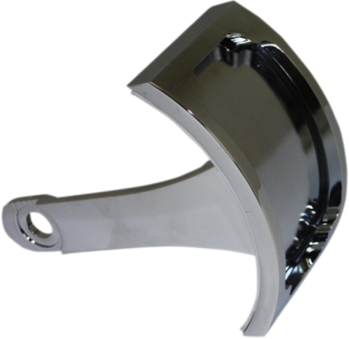 Custom Dynamics - Custom Dynamics Radius Illuminated Vertical Side Mounted License Plate Bracket - Chrome - CDHS307C