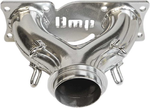 BikeMan Performance - BikeMan Performance Y-Pipe Performance Exhaust Manifold - Ceramic Chrome - 03-103-C