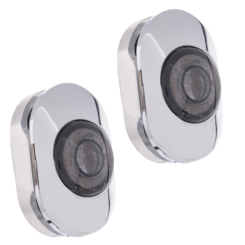 Kodlin - Kodlin Sleek Rear 3-1 Turn Signals - Chrome - K68496