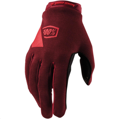 100% - 100% Ridecamp Womens Gloves - 11018-060-09 - Brick - Medium