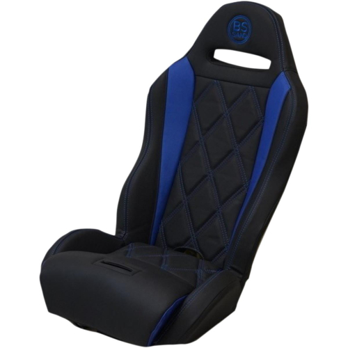 BS Sand - BS Sand Performance Seat - Diamond - Black/Blue - PEBUBLBDR