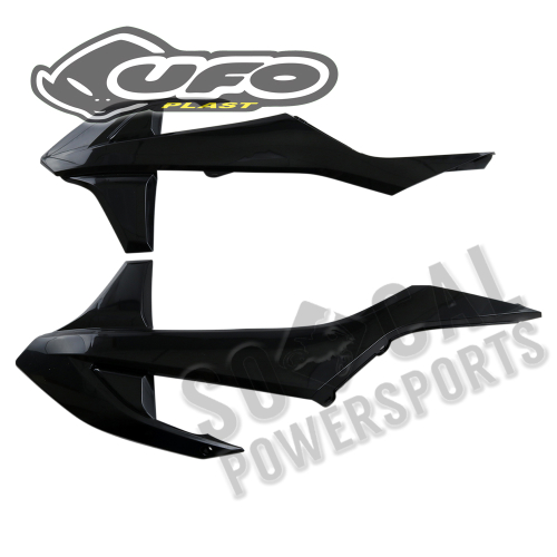 UFO Plastics - UFO Plastics Radiator Covers - Black - KT04061-001