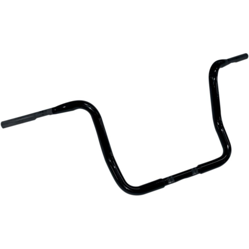 Cyclesmiths - Cyclesmiths 1-1/4in. Ape Hanger Handlebar for Bagger - 16in. - Black - 113-16-W-BP