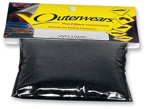 Outerwears - Outerwears Pre-Filter Sheet - 12in. x 12in. - WR12BK