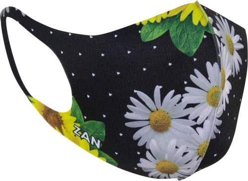 Zan Headgear - Zan Headgear Protective Lightweight Neoprene Mask - FMLW467 - Sun Flower/Black - OSFM
