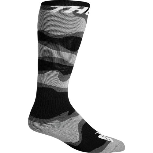 Thor - Thor MX Camo Youth Socks - 3431-0659 - Camo/Gray/White - 1-6