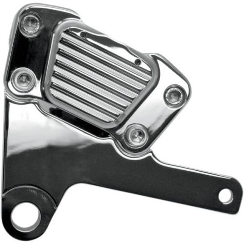 GMA Engineering - GMA Engineering 2-Piston Front Brake Calipers - Classic Chrome - GMA-FLH-10C