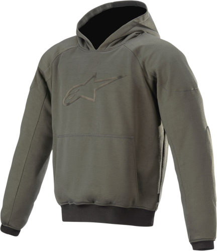 Alpinestars - Alpinestars Ageless Hoodie - 4209221-6126-2X - Military Green/ Melange - 2XL
