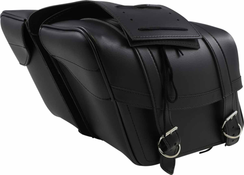 Saddlemen - Saddlemen Highwayman Slant-Style Saddlebag - Classic - 13in.L x 6in.W x 9 1/2in.H - X021-02-040