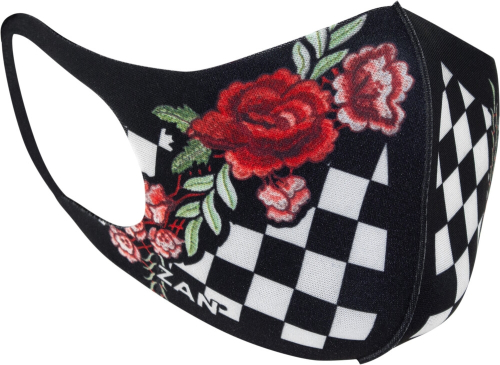 Zan Headgear - Zan Headgear Protective Lightweight Neoprene Mask - FMLW421 - Checkered Floral/Black - OSFM