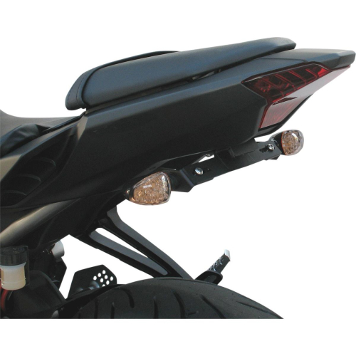 Targa - Targa Tail Kit with LED Turn Signals - Black/ Clear - 22-279LED-L