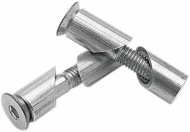 Moose Racing - Moose Racing Outer Handguard Mount (Taperlock Insert) - 7/8in. & 1-1/8in. Aluminum Bar - Silver - 50-033