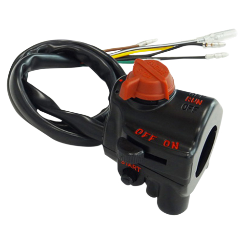 Emgo - Emgo Right Side Handlebar Switch Assembly w/ Built-In Throttle Housing - 46-68843