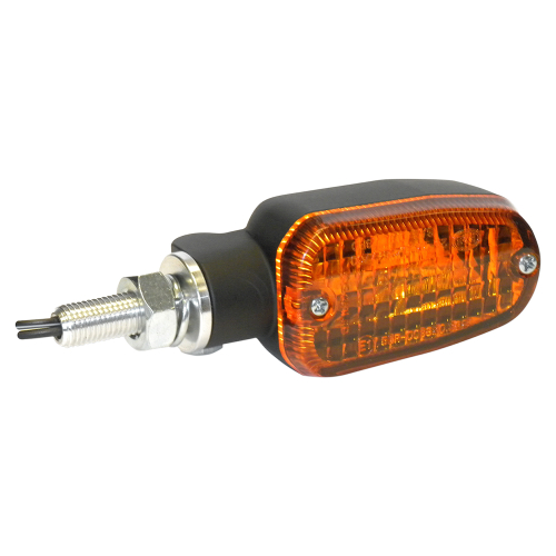 K&S Technologies - K&S Technologies DOT Incandescent Marker Lights - 2 wires - Black/Amber - 25-7700BK