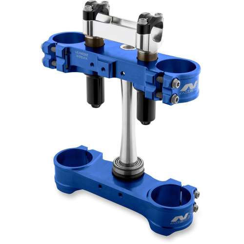 Neken - Neken SFS Spring Complete Triple Clamps - Blue - 0509061
