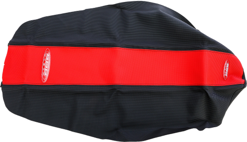 SDG - SDG Dual-Stage Gripper Seat Cover - Red/Black - 96743RK