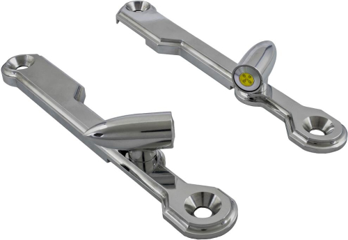 Bagger Nation - Bagger Nation Lightning Bullets for FLHX Models - Chrome - LB-SG-AMB-C