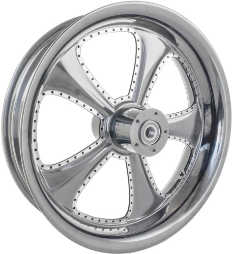 Bagger Nation - Bagger Nation SRT Performance Wide Tire Kit - with High Roller Wheel - Chrome - SRT-KIT-14-HRL-C