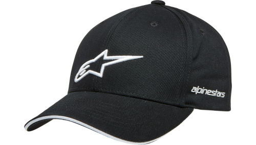 Alpinestars - Alpinestars Rostrum Hat - 1232-81000-1020 - Black/White - OSFM