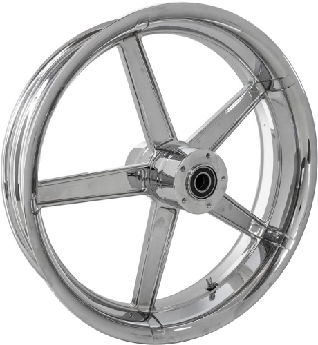 Bagger Nation - Bagger Nation SRT Performance Wide Tire Kit - with I-Beam Wheel - Chrome - SRT-KIT-14-IBM-C