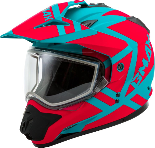G-Max - G-Max GM-11S Trapper Helmet - G2113264 - Matte Teal/Orange - Small