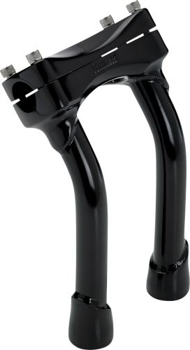 Biltwell Inc. - Biltwell Inc. O/S Murdock Riser - 8in. - Black - 6414-201-08