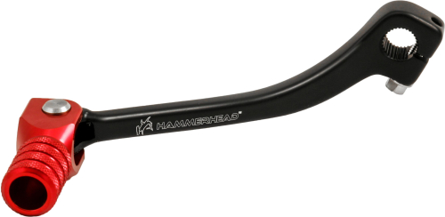 Hammerhead Designs - Hammerhead Designs Forged Alloy Shift Lever - Black/Red - 11-0115-02-10