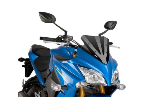 PUIG - PUIG Racing Windscreen - Black - 7639N