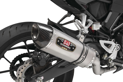 Yoshimura - Yoshimura R-77 Race Series Slip-On - Stainless Steel Muffler - Carbon Fiber End Cap - 12310AJ220