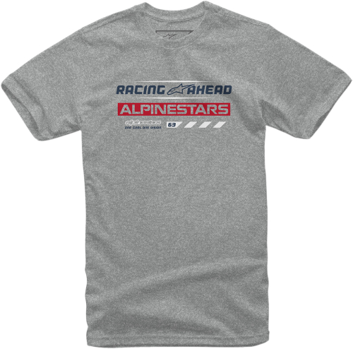 Alpinestars - Alpinestars World Tour T-Shirt - 12107200410262X - Gray Heather - 2XL