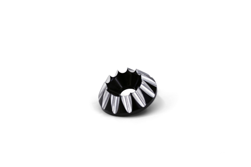 Bagger Nation - Bagger Nation Yaxle with Yafterburner Caps - Black - YAXLE-07-YB-B