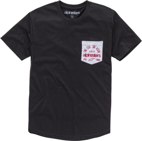 Alpinestars - Alpinestars Heart Premium T-Shirt - 1139-73040-10-2XL - Black - 2XL