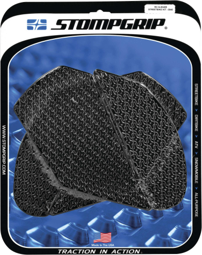 Stompgrip - Stompgrip Icon Tank Kits - Black - 55-14-0040B