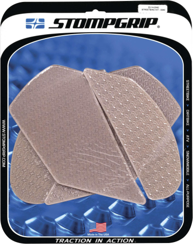 Stompgrip - Stompgrip Icon Tank Kits - Clear - 55-14-0040C