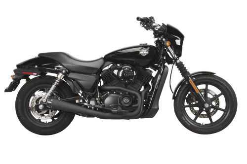 Two Brothers Racing - Two Brothers Racing Comp-S Full System - Black w/Carbon Fiber Tip - 005-5160199-B